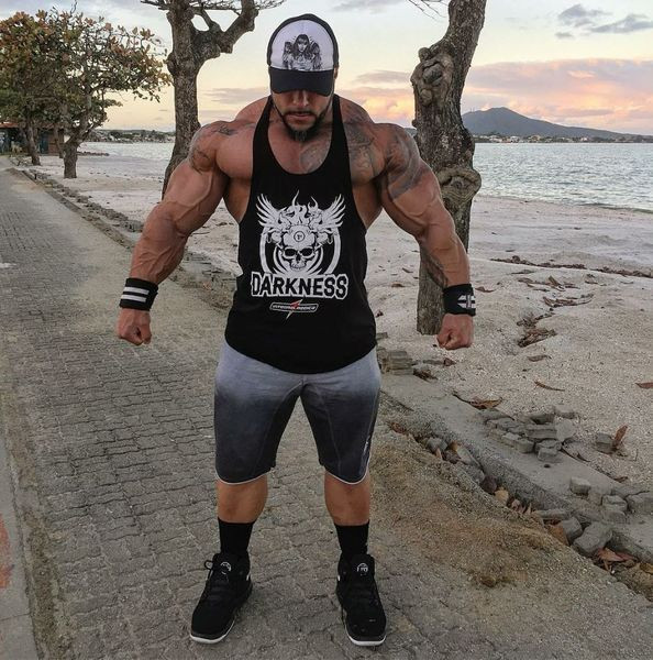 Napi férfi felső fekete rátéttel