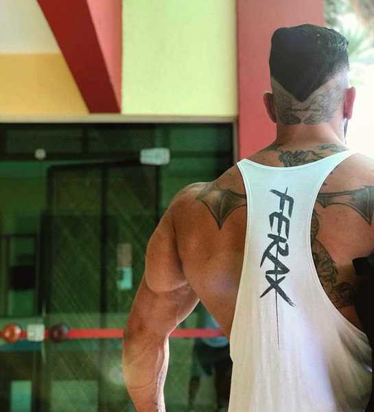 Maieu casual pentru bărbați, cu decolteu în formă de O