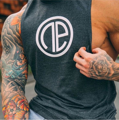 Καθημερινή ανδρική αμάνικη μπλούζα σε τέσσερα χρώματα