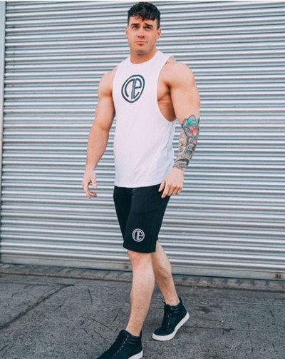 Καθημερινή ανδρική αμάνικη μπλούζα σε τέσσερα χρώματα