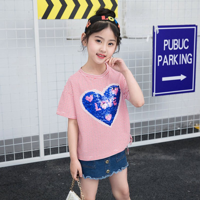 Modern gyerekpóló flitteres díszítéssel több modellben