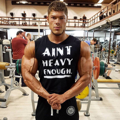 Καθημερινή ανδρική μπλούζα με επιγραφή και σε δύο μοντέλα