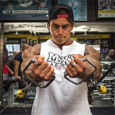 Μοντέρνο ανδρικόαμάνικο μπλουζάκι με άσπρο και μαύρο χρώμα