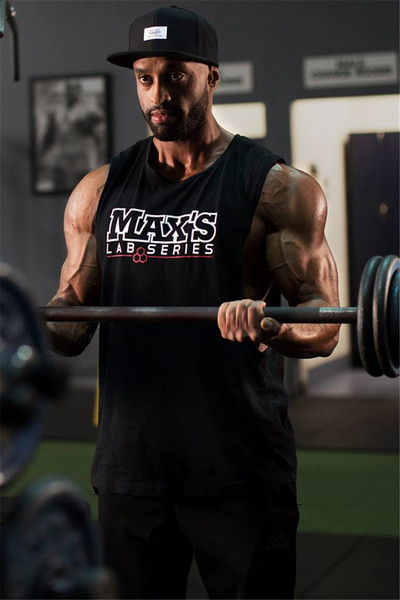 Μοντέρνο ανδρικόαμάνικο μπλουζάκι με άσπρο και μαύρο χρώμα