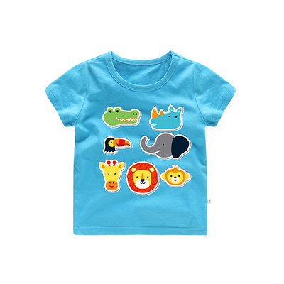 Παιδικό καθημερινό μπλουζάκι για αγόρια σε τέσσερα χρώματα