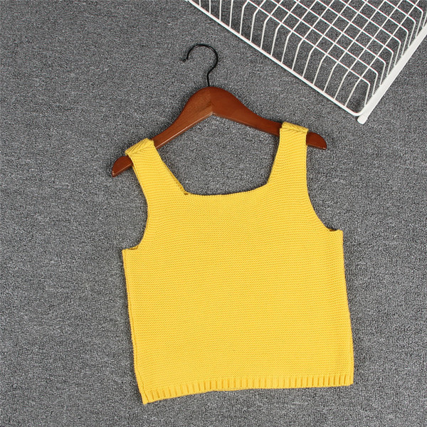 Παιδικό αμάνικο μπλουζάκι  με φαρδιές λουρίδες σε διάφορα χρώματα