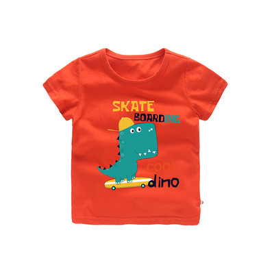 Παιδικό T-shirt για αγόρια με επιγραφές με εφαρμογή σε τέσσερα χρώματα