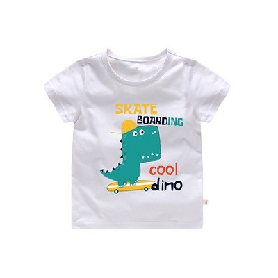 Παιδικό T-shirt για αγόρια με επιγραφές με εφαρμογή σε τέσσερα χρώματα