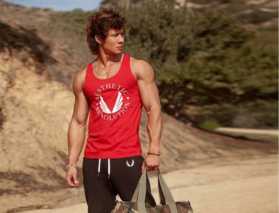 Modern férfi felső négy színben felirattal