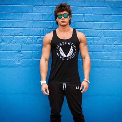 Modern férfi felső négy színben felirattal