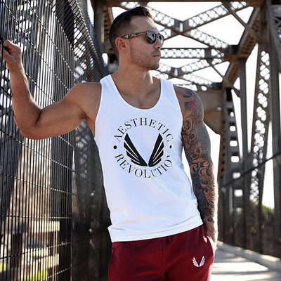 Modern férfi felső négy színben felirattal