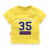 Παιδικό μπλουζάκι για αγόρια και κορίτσια με επιγραφές σε διάφορα χρώματα