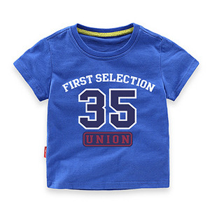 Παιδικό μπλουζάκι για αγόρια και κορίτσια με επιγραφές σε διάφορα χρώματα