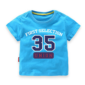 Παιδικό μπλουζάκι για αγόρια και κορίτσια με επιγραφές σε διάφορα χρώματα