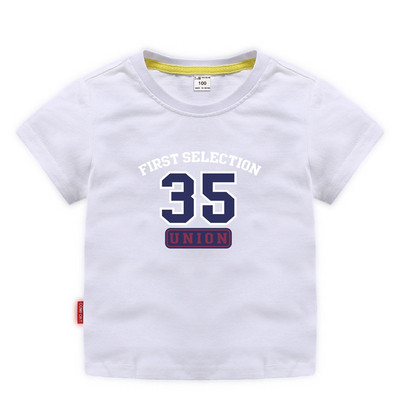 Παιδικό μπλουζάκι για αγόρια και κορίτσια με επιγραφές σε διάφορα χρώματα