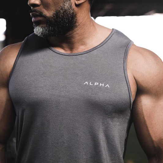 Maieu simplu pentru bărbați, cu inscripție în patru culori