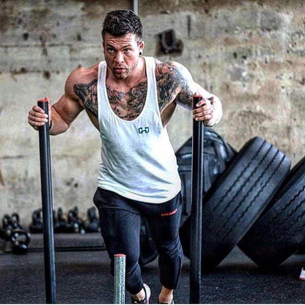 Férfi sportcipő két színben felirattal