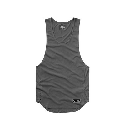 Ασύμμετρο καθημερινό ανδρικό μπλουζάκι σε τρία χρώματα