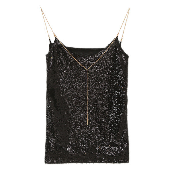 Top de damă actual cu paiete în mai multe culori