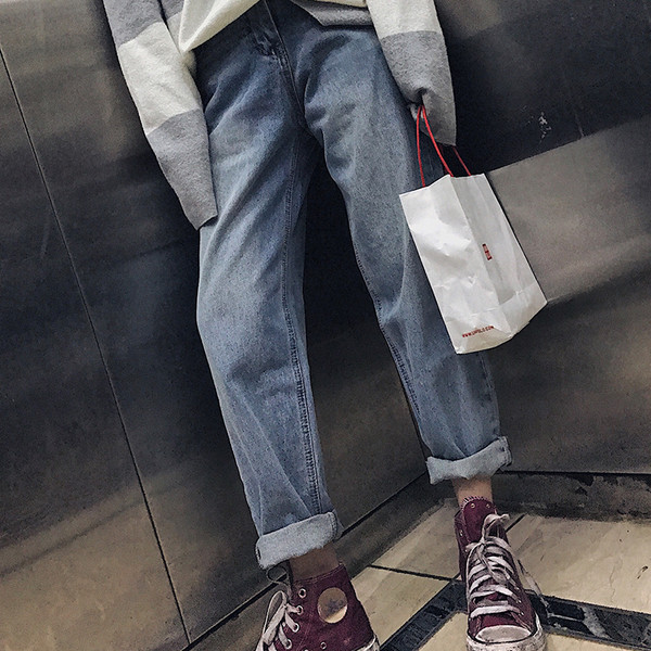 Blugi casual dama - model larg