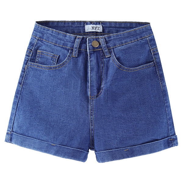 Alkalmi női rövidnadrág három színben, magas derékkal