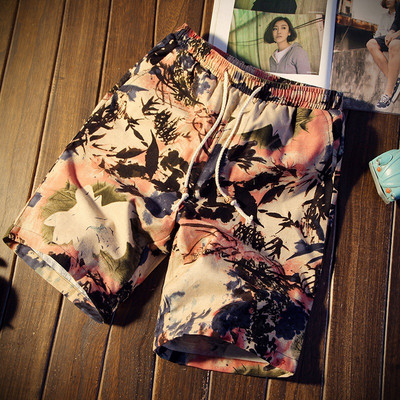 Мъжки къси шорти с с връзки в няколко модела