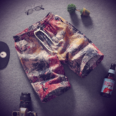 Мъжки къси шорти с с връзки в няколко модела