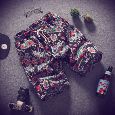 Мъжки къси шорти с с връзки в няколко модела