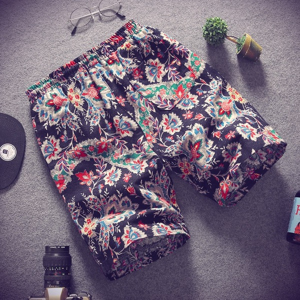 Мъжки къси шорти с с връзки в няколко модела