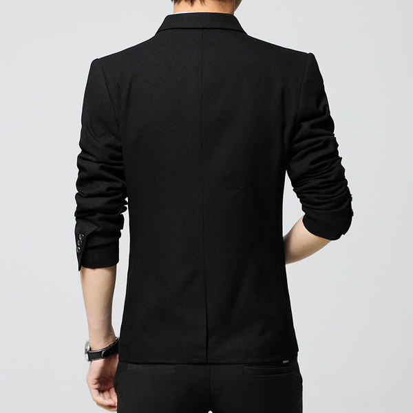 Мъжко елегантно сако в три цвята с джобове