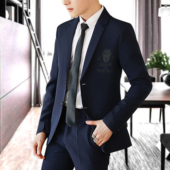 Елегантно мъжко сако с апликация в няколко цвята