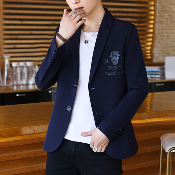Елегантно мъжко сако с апликация в няколко цвята