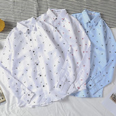 Cămașă modernă pentru bărbați cu model în trei culori