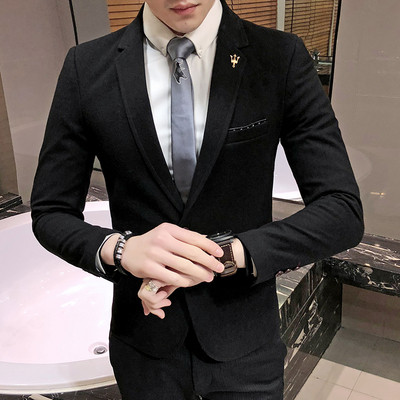 Stílusos férfi kabát zsebekkel és fém elemmel több színben