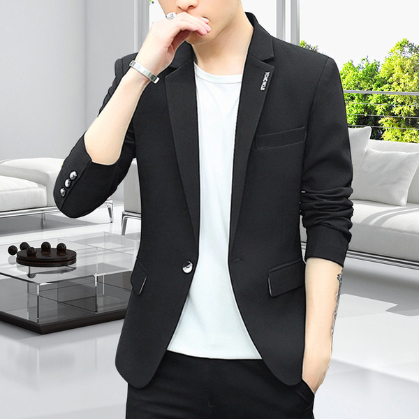 Stílusos férfi kabát két színben, dekoratív zsebbel