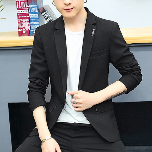 Stílusos férfi kabát két színben, dekoratív zsebbel