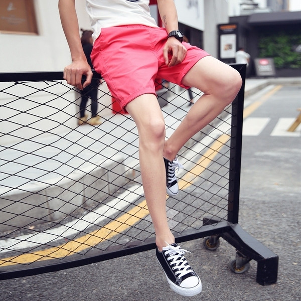 Стилни мъжки къси панталони  в няколко цвята