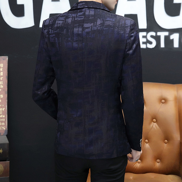 Стилно мъжко сако с копчета в четири цвята