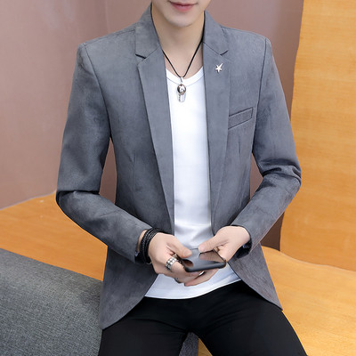 Мъжко изчистено сако в няколко цвята с копчета