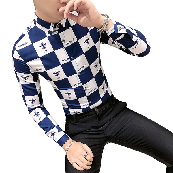 Актуална мъжка риза с дълъг ръкав в няколко цвята