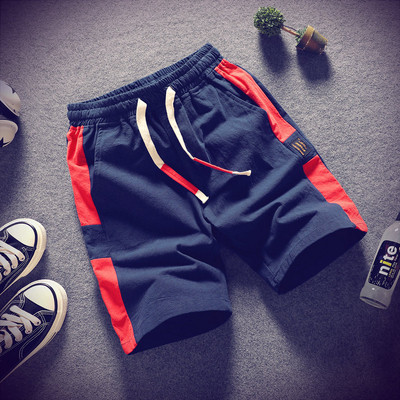 Ежедневни мъжки къси панталони с джобове в три цвята