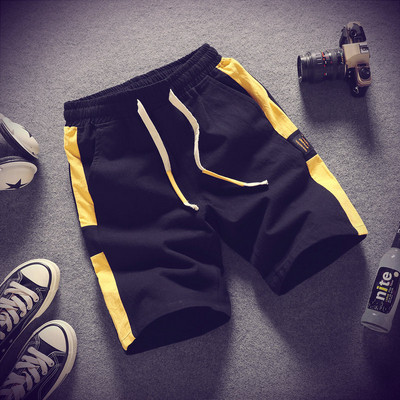 Ежедневни мъжки къси панталони с джобове в три цвята