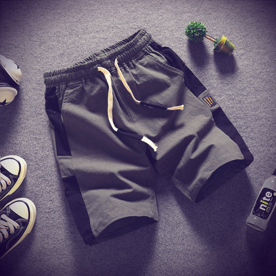 Ежедневни мъжки къси панталони с джобове в три цвята