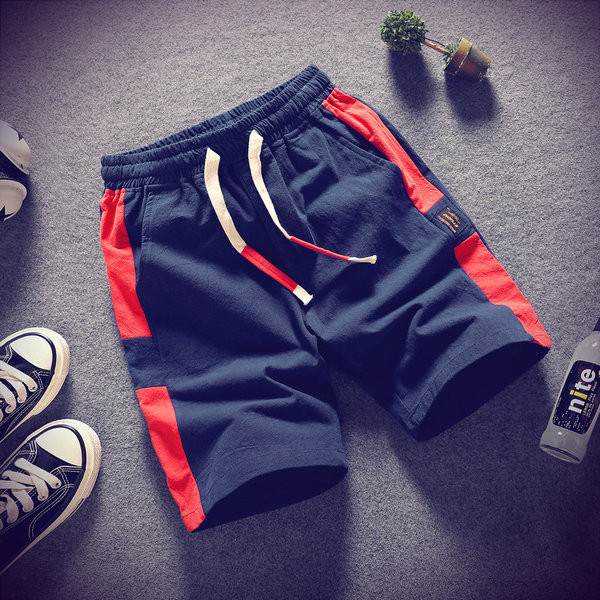 Ежедневни мъжки къси панталони с джобове в три цвята