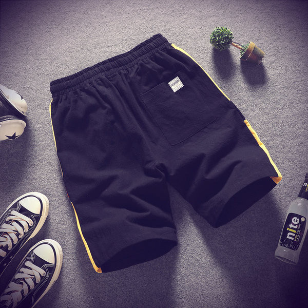 Ежедневни мъжки къси панталони с джобове в три цвята