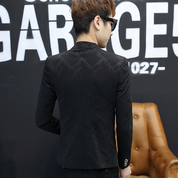 Стилно мъжко сако в два цвята с копчета