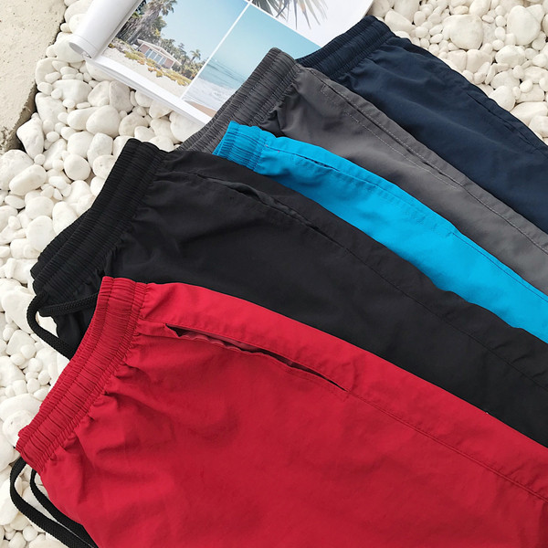 Ежедневни мъжки къси шорти с ластик в няколко цвята