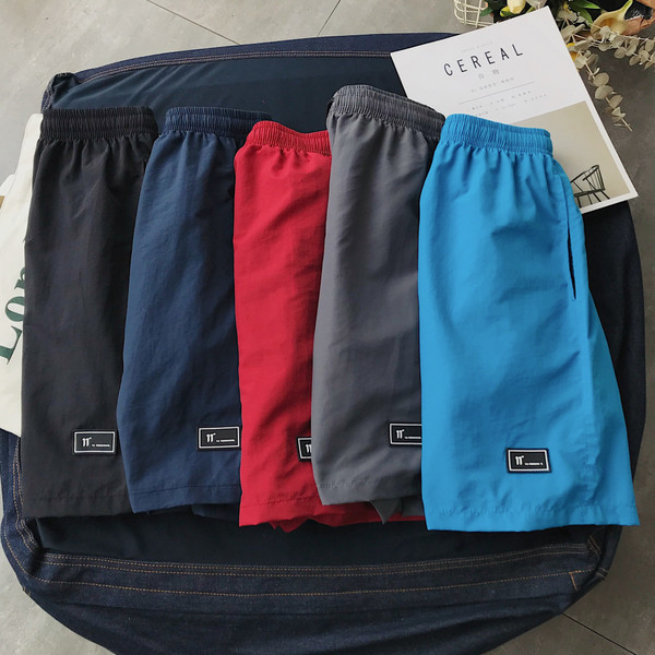 Ежедневни мъжки къси шорти с ластик в няколко цвята