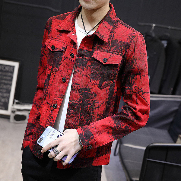 Небрежно мъжко пролетно сако с джобове в четири цвята