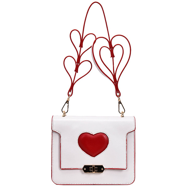 Актуална дамска чанта с интересен модел къса и дълга дръжка в няколко цвята 